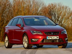 Seat Leon ST FR 2014 года (UK)